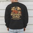 Baseball Dad – Always In The Stands Always Loud Retro Men's Sweatshirt Back Print Baseball Dad – Always In The Stands Always Loud Retro Men's Sweatshirt Back Print