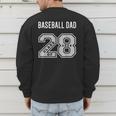 BASEBALL DAD CLASS OF 2028 BASEBALL DAD 28 CLASS OF 28 Men's Sweatshirt Back Print