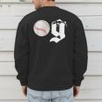Baseball Dad Coach Old Head OG Old School Baller Men's Sweatshirt Back Print Baseball Dad Coach Old Head OG Old School Baller Men's Sweatshirt Back Print