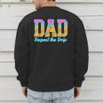 Baseball Dad Drip Men's Sweatshirt Back Print Baseball Dad Drip Men's Sweatshirt Back Print