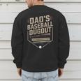 Baseball Baseball Dad Dugout Family Matching Men's Sweatshirt Back Print Baseball Baseball Dad Dugout Family Matching Men's Sweatshirt Back Print