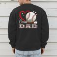 Baseball Dad Family Matching Cute Baseball Lover Men's Sweatshirt Back Print Baseball Dad Family Matching Cute Baseball Lover Men's Sweatshirt Back Print