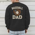Baseball Dad Fathers Day American USA Flag Men Boys Kids Men's Sweatshirt Back Print Baseball Dad Fathers Day American USA Flag Men Boys Kids Men's Sweatshirt Back Print