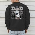 Baseball Dad Goose Sports Lover Father's Day Tee Men's Sweatshirt Back Print Baseball Dad Goose Sports Lover Father's Day Tee Men's Sweatshirt Back Print