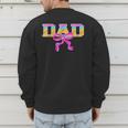 Baseball Dad Ice Cream Drip Game Day Family Matching Men's Sweatshirt Back Print Baseball Dad Ice Cream Drip Game Day Family Matching Men's Sweatshirt Back Print