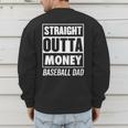 Baseball Dad Joke Men's Sweatshirt Back Print Baseball Dad Joke Men's Sweatshirt Back Print