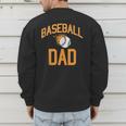 Baseball Dad Men Men's Sweatshirt Back Print