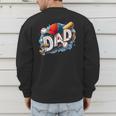 Baseball Dad Sports Fan Father Dada Men Baseball Fathers Day Men's Sweatshirt Back Print Baseball Dad Sports Fan Father Dada Men Baseball Fathers Day Men's Sweatshirt Back Print