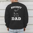 Bucket Dad Softball Dad Baseball Dad Catcher Men's Sweatshirt Back Print Bucket Dad Softball Dad Baseball Dad Catcher Men's Sweatshirt Back Print