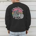 I Never Dreamed I'd Grow Up Baseball Dad Men's Sweatshirt Back Print I Never Dreamed I'd Grow Up Baseball Dad Men's Sweatshirt Back Print