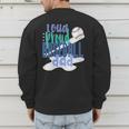 Loud Proud Baseball Dad Men's Sweatshirt Back Print Loud Proud Baseball Dad Men's Sweatshirt Back Print