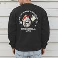 The Misadventures Of A Baseball Dad Men's Sweatshirt Back Print The Misadventures Of A Baseball Dad Men's Sweatshirt Back Print