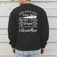Some People Have To Wait Their Entire Lives Baseball Dad Men's Sweatshirt Back Print Some People Have To Wait Their Entire Lives Baseball Dad Men's Sweatshirt Back Print