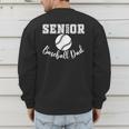 Senior 2025 Baseball Dad Baseball Class Of 2025 Graduation Men's Sweatshirt Back Print Senior 2025 Baseball Dad Baseball Class Of 2025 Graduation Men's Sweatshirt Back Print
