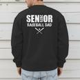 Senior Baseball Dad 2025 Team Parent Helper Class Of 2025 Men's Sweatshirt Back Print Senior Baseball Dad 2025 Team Parent Helper Class Of 2025 Men's Sweatshirt Back Print