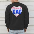 Softball Dad Baseball Dad Tee Ball Dad Men's Sweatshirt Back Print Softball Dad Baseball Dad Tee Ball Dad Men's Sweatshirt Back Print