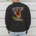 Stoneage Caveman Neolithic History Baseball Dad Father Men's Sweatshirt Back Print Stoneage Caveman Neolithic History Baseball Dad Father Men's Sweatshirt Back Print