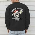 Super Baseball Dad Men's Sweatshirt Back Print Super Baseball Dad Men's Sweatshirt Back Print