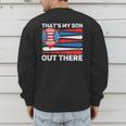 That's My Son Out There Baseball Dad For Men 4th Of July Men Men's Sweatshirt Back Print That's My Son Out There Baseball Dad For Men 4th Of July Men Men's Sweatshirt Back Print