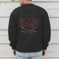 Vintage Baseball Dad Fathers Day Daddy Toddler Kids Boys Men's Sweatshirt Back Print Vintage Baseball Dad Fathers Day Daddy Toddler Kids Boys Men's Sweatshirt Back Print