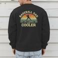 Vintage Baseball Dad Just Like A Normal Dad Only Cooler Men's Sweatshirt Back Print Vintage Baseball Dad Just Like A Normal Dad Only Cooler Men's Sweatshirt Back Print