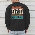 Vintage Baseball Dad Like a Regular Dad But Cooler Men Men's Sweatshirt Back Print Vintage Baseball Dad Like a Regular Dad But Cooler Men Men's Sweatshirt Back Print