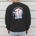 Vintage Baseball Dad Tee My Favorite Daughter Gave Me This Men's Sweatshirt Back Print Vintage Baseball Dad Tee My Favorite Daughter Gave Me This Men's Sweatshirt Back Print