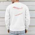 Awesome Like My Daughter Baseball Dad Premium Men's Sweatshirt Back Print Awesome Like My Daughter Baseball Dad Premium Men's Sweatshirt Back Print