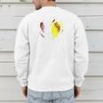 Ball Daddy Softball Baseball Dad Fathers Day Premium Men's Sweatshirt Back Print Ball Daddy Softball Baseball Dad Fathers Day Premium Men's Sweatshirt Back Print