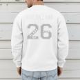 BASEBALL DAD CLASS OF 2026 BASEBALL DAD 26 SWAG CLASS 26 Premium Men's Sweatshirt Back Print BASEBALL DAD CLASS OF 2026 BASEBALL DAD 26 SWAG CLASS 26 Premium Men's Sweatshirt Back Print