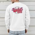 Baseball Dad Coach Baseball Baseball Premium Men's Sweatshirt Back Print Baseball Dad Coach Baseball Baseball Premium Men's Sweatshirt Back Print