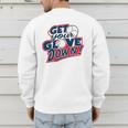 Baseball Dad Coach Training Saying Get Your Glove Down Premium Men's Sweatshirt Back Print Baseball Dad Coach Training Saying Get Your Glove Down Premium Men's Sweatshirt Back Print