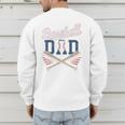 Baseball Dad Father's Day Family Matching From Son Daughter Men's Sweatshirt Back Print Baseball Dad Father's Day Family Matching From Son Daughter Men's Sweatshirt Back Print