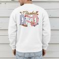 Baseball Dad Game Day Sport Lovers Baseball Fathers Day Men's Sweatshirt Back Print Baseball Dad Game Day Sport Lovers Baseball Fathers Day Men's Sweatshirt Back Print