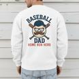 Baseball Dad Home Run Hero For Sports Dad Coach Men's Sweatshirt Back Print Baseball Dad Home Run Hero For Sports Dad Coach Men's Sweatshirt Back Print