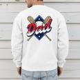 Baseball Dad Baseball Premium Men's Sweatshirt Back Print Baseball Dad Baseball Premium Men's Sweatshirt Back Print