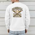 Baseball Dad Sports With Bats And Ball Graphic Premium Men's Sweatshirt Back Print Baseball Dad Sports With Bats And Ball Graphic Premium Men's Sweatshirt Back Print