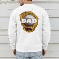Baseball Sports Baseball Dad Premium Men's Sweatshirt Back Print