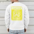 Caution Serious Baseball Dad Something To Be Feared Premium Men's Sweatshirt Back Print Caution Serious Baseball Dad Something To Be Feared Premium Men's Sweatshirt Back Print