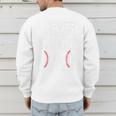 I Never Dreamed I'd Grow Up To Be a Super Sexy Baseball Dads Premium Men's Sweatshirt Back Print