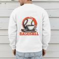 Fathers Day Baseball Dad Parent Premium Men's Sweatshirt Back Print Fathers Day Baseball Dad Parent Premium Men's Sweatshirt Back Print