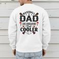 Men Baseball Dad Like a Regular Dad But Cooler Men's Sweatshirt Back Print Men Baseball Dad Like a Regular Dad But Cooler Men's Sweatshirt Back Print