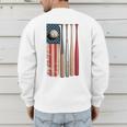 Patriotic USA Flag American Baseball Dad 4th Of July Premium Men's Sweatshirt Back Print Patriotic USA Flag American Baseball Dad 4th Of July Premium Men's Sweatshirt Back Print