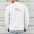 Proud Daddy Of A 2025 Senior Baseball Dad Papa Grad 2025 Premium Men's Sweatshirt Back Print