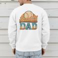 Retro Vintage Baseball Dad Summer Sports Lover Fathers Day Men's Sweatshirt Back Print Retro Vintage Baseball Dad Summer Sports Lover Fathers Day Men's Sweatshirt Back Print