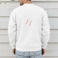 Senior Baseball Dad Class Of 2025 Senior Dad Graduation 2025 Premium Men's Sweatshirt Back Print