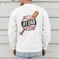 Vintage 1 Baseball Dad Daddy Father's Day From Son Daughter Men's Sweatshirt Back Print Vintage 1 Baseball Dad Daddy Father's Day From Son Daughter Men's Sweatshirt Back Print