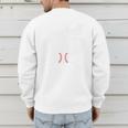 Vintage Baseball Dad Sport Lovers Batter Player Fathers Art Premium Men's Sweatshirt Back Print