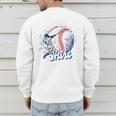 Vintage Baseball Dad Tee My Favorite Daughter Gave Me This Premium Men's Sweatshirt Back Print Vintage Baseball Dad Tee My Favorite Daughter Gave Me This Premium Men's Sweatshirt Back Print