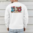 Women's Baseball Dad Father's Day Softball Baseball Player Coach Men Men's Sweatshirt Back Print Women's Baseball Dad Father's Day Softball Baseball Player Coach Men Men's Sweatshirt Back Print